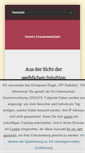 Mobile Screenshot of frauenweisheit.info